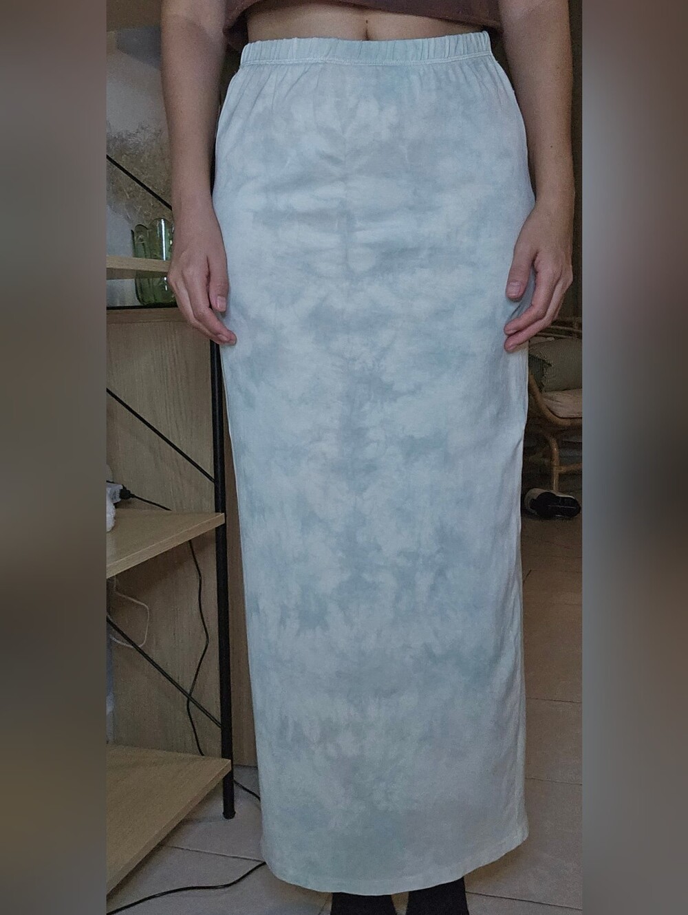 Zara Women’s Tie-Dye Gray Skirt